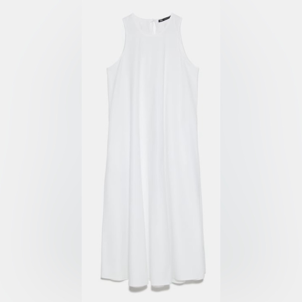 Zara Voluminous Sleeveless Dress